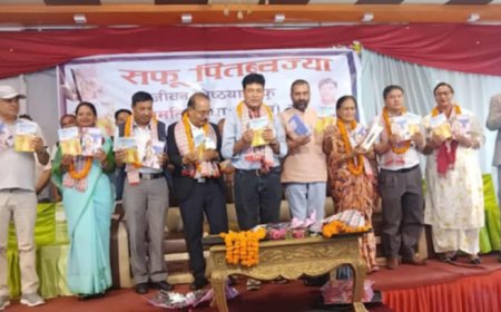 साहित्यकार जीवन श्रेष्ठको दुई वटा कृति विमोचन