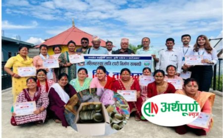 थोर्गामा सुरु गरियो दुनाटपरी व्यवसायःस्थानीय सरकारले बजारीकरणमा सहजीकरण गर्ने