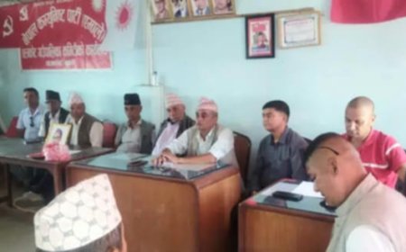 एमाले छत्रकोटले गर्यो संस्थापक महासचिव श्रेष्ठको स्मृतिमा अन्तरक्रिया सहित वृक्षारोपण