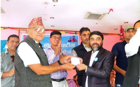 रेशम बहादुर ठेडी रावस्पामा प्रवेश 