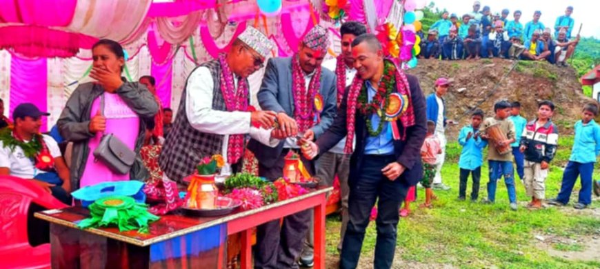 बाल विवाह निषेधित तथा शत प्रतिशत विद्यार्थी भर्ना वडा 